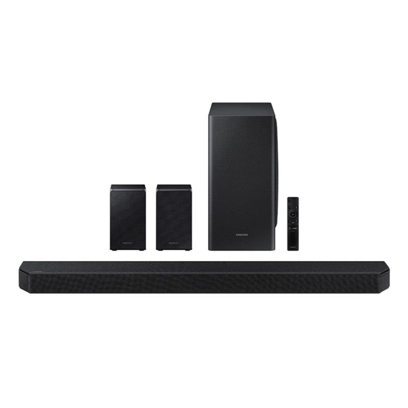 Samsung HWQ950A Bluetooth Wi-Fi Cinematic Sound Bar with Dolby Atmos, DTS:X, Wireless Subwoofer & Rear Speakers - Atlantic Electrics - 39478327214303 