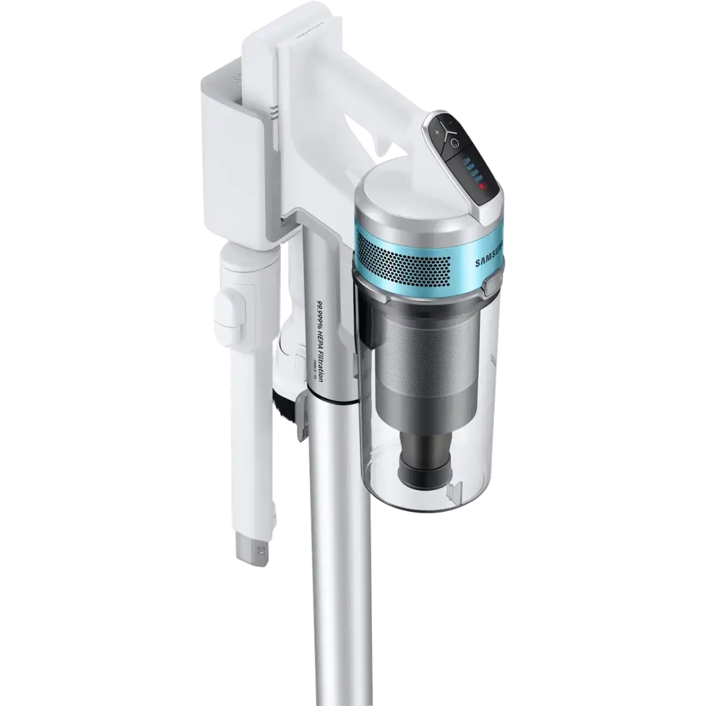 Samsung Jet™ 70 Pet VS15T7032R1 Cordless Vacuum Cleaner with up to 40 Minutes Run Time - White / Green | Atlantic Electrics - 40492849987807 