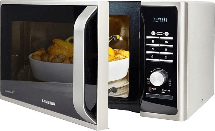 Samsung MS28F303TFS 1000W 28L Microwave Oven With Steam Function - Silver | Atlantic Electrics - 39478327738591 