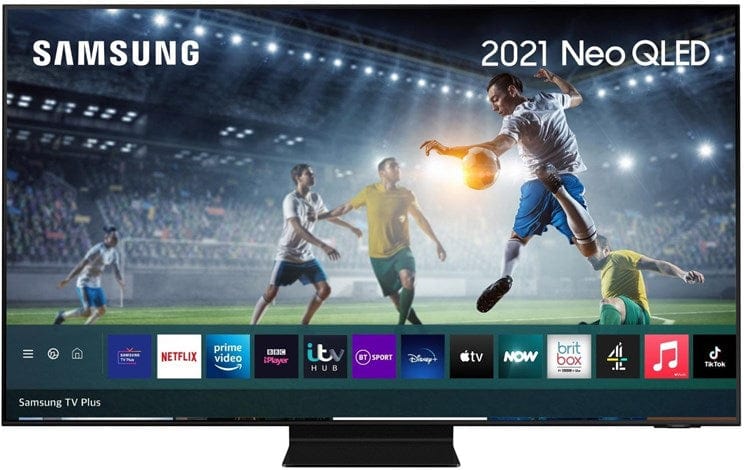 Samsung QE43QN90A (2021) Neo QLED HDR 1500 4K Ultra HD Smart TV, 43 inch with TVPlus-Freesat HD, Black - Atlantic Electrics - 39478330589407 