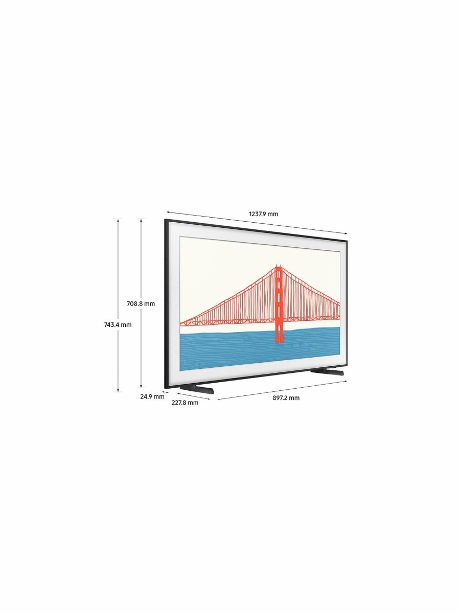 Samsung QE55LS03AAUXXU 55" The Frame (2021) QLED Art Mode TV with Slim Fit Wall Mount | Atlantic Electrics