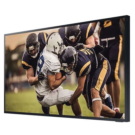 Samsung QE55LST7TCUXXU 55 Inch The Terrace (2020) QLED HDR 2000 4K Ultra HD Smart Outdoor TV with TVPlus, Black | Atlantic Electrics - 39478344483039 