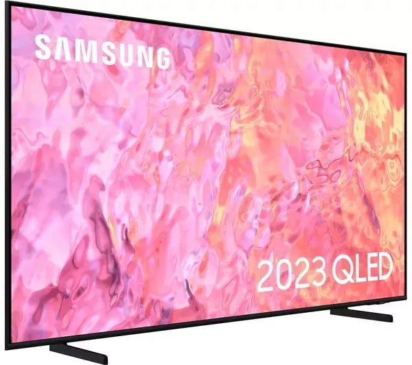 Samsung QE55Q60C (2023) QLED HDR 4K Ultra HD Smart TV, 55 inch with TVPlus - Black - Atlantic Electrics - 40452260430047 