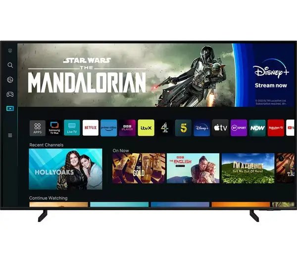 Samsung QE55Q60C (2023) QLED HDR 4K Ultra HD Smart TV, 55 inch with TVPlus - Black - Atlantic Electrics - 40452260528351 