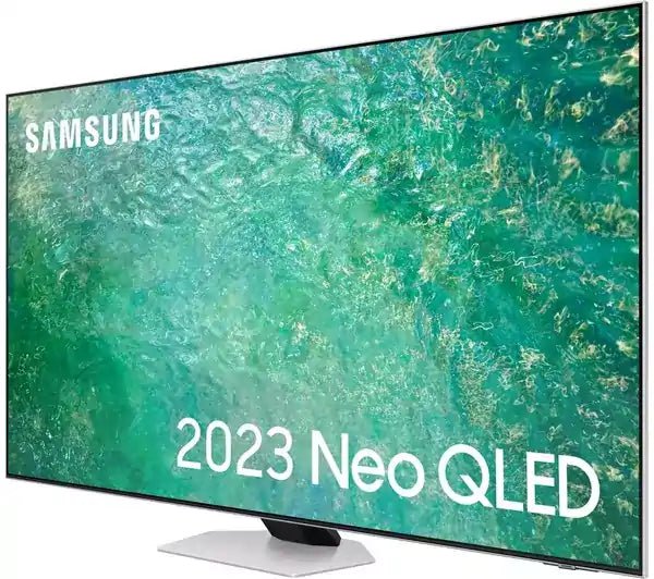 SAMSUNG QE55QN85CATXXU 55" Smart 4K Ultra HD HDR Neo QLED TV with Amazon Alexa & Bixby - Silver | Atlantic Electrics