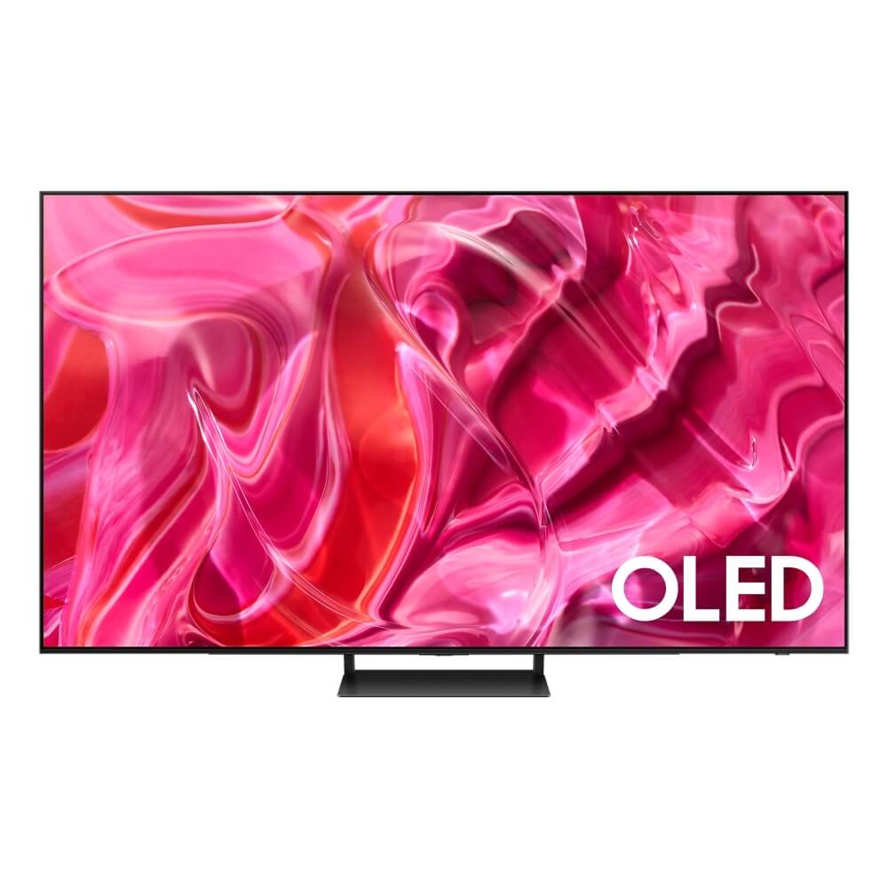 Samsung QE55S90C (2023) OLED HDR 4K Ultra HD Smart TV, 55 inch with TVPlus & Dolby Atmos, Titan Black - Atlantic Electrics