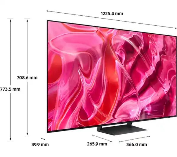 SAMSUNG QE55S90CATXXU 55" Smart 4K Ultra HD HDR OLED TV with Bixby & Amazon Alexa - TItan Black | Atlantic Electrics - 40452260921567 