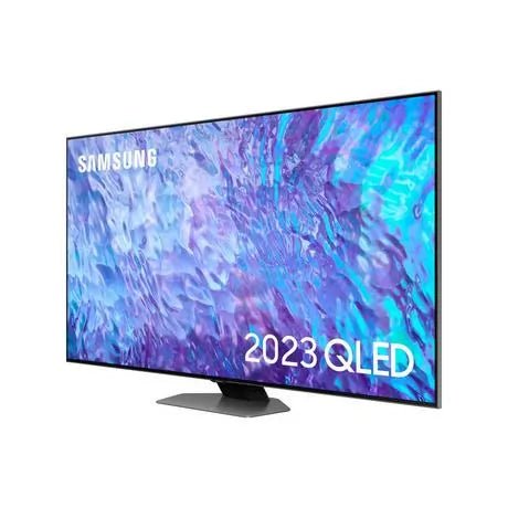 Samsung QE65Q80CATXXU QLED 4K HD TV - Carbon Silver - Atlantic Electrics - 40476981264607 