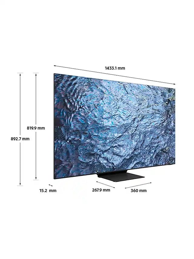 Samsung QE65QN900CTXXU 65" 8K Ultra HD Smart TV - Titan Black | Atlantic Electrics - 40481664401631 