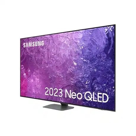 Samsung QE65QN90CATXXU 65" 4K HDR Neo QLED Smart TV - Carbon Silver | Atlantic Electrics