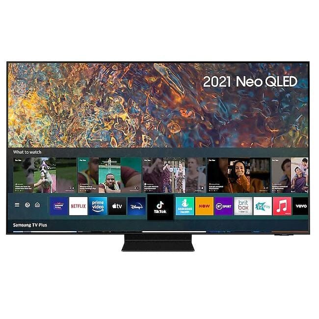 Samsung QE65QN95A (2021) Neo QLED HDR 2000 4K Ultra HD Smart TV, 65 inch with TVPlus-Freesat HD, Black | Atlantic Electrics - 39478373155039 