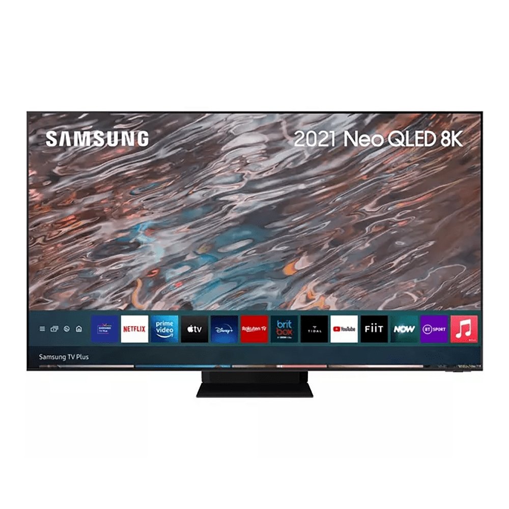 Samsung QE75QN800ATXXU 75" 8K Neo QLED Smart TV Quantum HDR 2000 powered by HDR10+ with Ultra Viewing Angle with Anti Reflection Screen | Atlantic Electrics - 39478374793439 