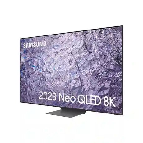 Samsung QE75QN800CTXXU 75" 8K Neo QNED Smart TV - Titan Black | Atlantic Electrics