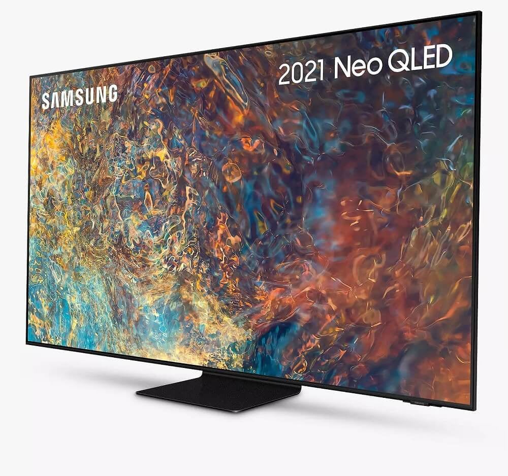 Samsung QE75QN90A (2021) Neo QLED HDR 2000 4K Ultra HD Smart TV, 75 inch with TVPlus-Freesat HD, Black - Atlantic Electrics - 39478375284959 