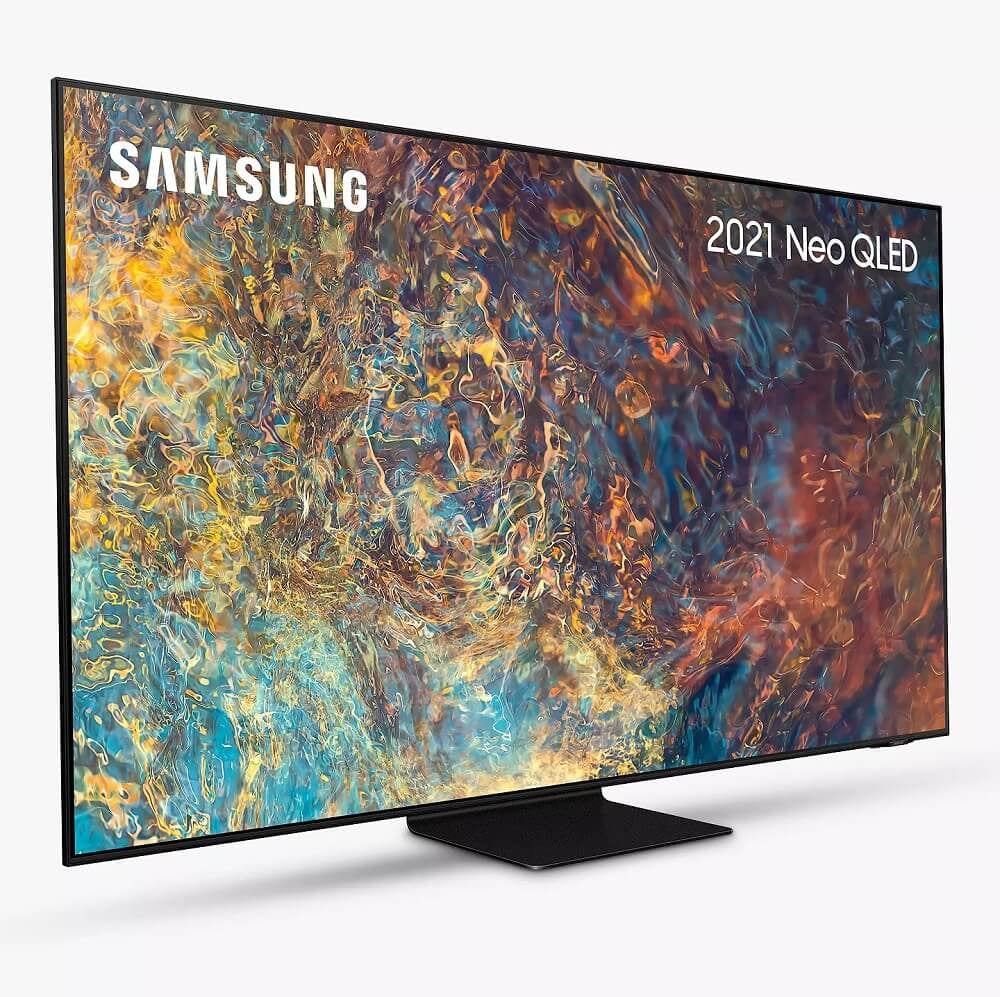 Samsung QE75QN90A (2021) Neo QLED HDR 2000 4K Ultra HD Smart TV, 75 inch with TVPlus-Freesat HD, Black - Atlantic Electrics - 39478375383263 
