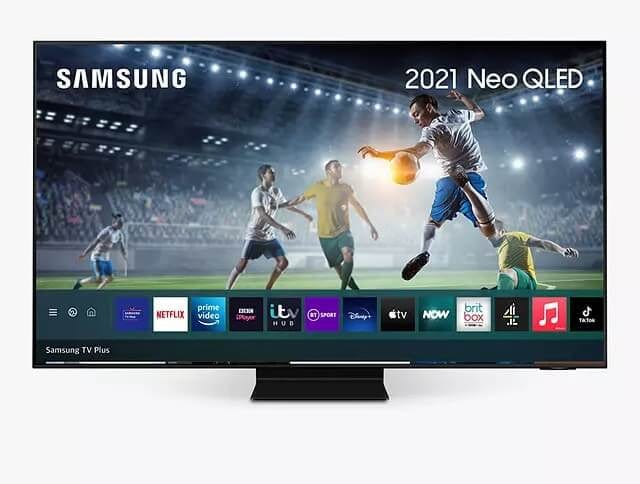 Samsung QE75QN90A (2021) Neo QLED HDR 2000 4K Ultra HD Smart TV, 75 inch with TVPlus-Freesat HD, Black - Atlantic Electrics - 39478375350495 