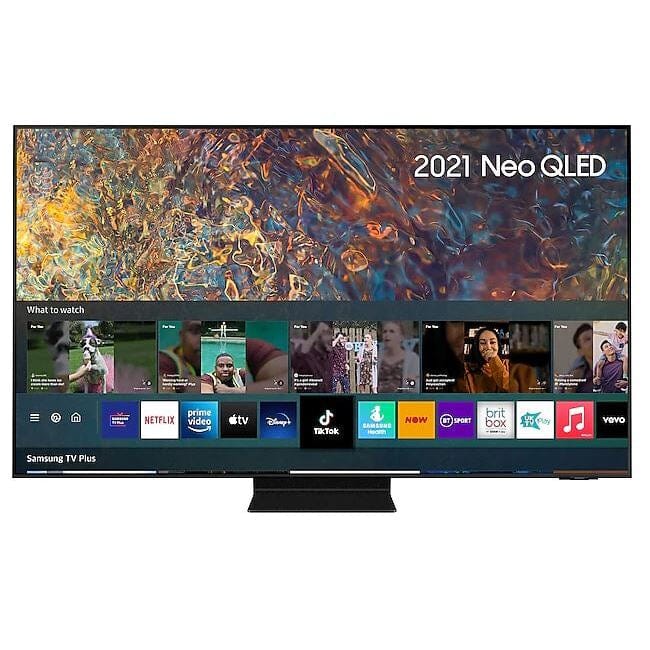 Samsung QE75QN95A (2021) Neo QLED HDR 2000 4K Ultra HD Smart TV, 75 inch with TVPlus-Freesat HD, Black | Atlantic Electrics