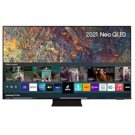 Samsung QE75QN95A (2021) Neo QLED HDR 2000 4K Ultra HD Smart TV, 75 inch with TVPlus-Freesat HD, Black | Atlantic Electrics