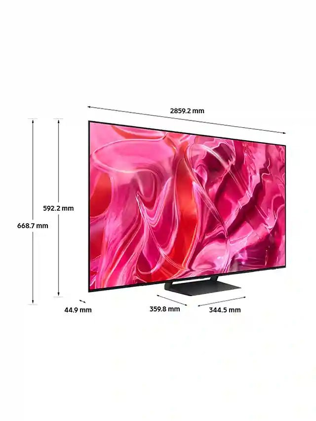 Samsung QE77S90CATXXU OLED 4K HDR TV - Titan Black - Atlantic Electrics - 40489468788959 