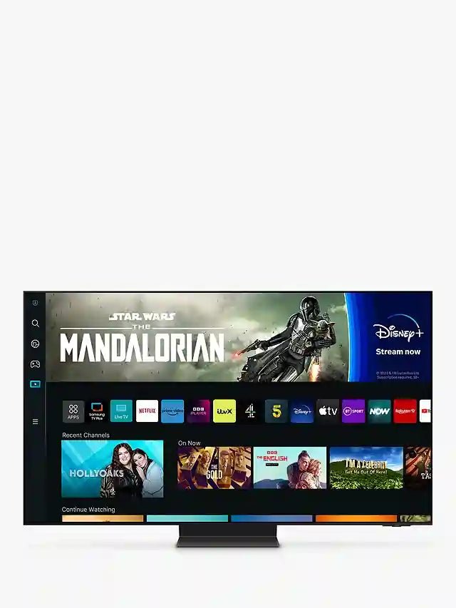 Samsung QE77S95CATXXU OLED 4K HDR TV - Titan Black - Atlantic Electrics - 40489469182175 