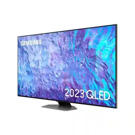 Samsung QE85Q80CATXXU QLED 4K HD TV - Carbon Silver - Atlantic Electrics - 40489470689503 