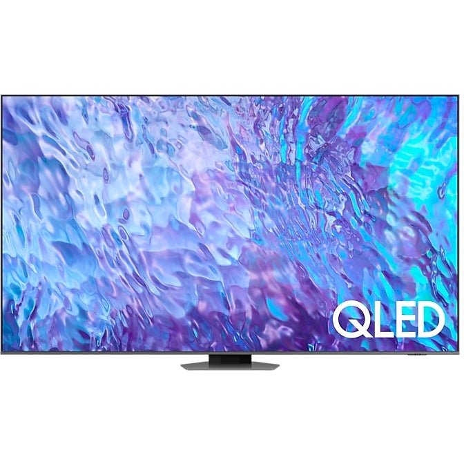 Samsung QE98Q80CATXXU 98" 4K Ultra HD QLED Smart TV - Silver - Atlantic Electrics - 40917103018207 