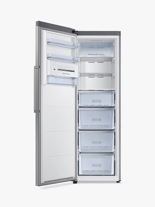 Samsung RZ32M71207F Tall Freezer with All Around Cooling, 315L, Refined Steel - Atlantic Electrics - 39478387179743 