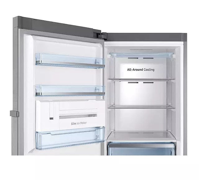 Samsung RZ32M71207F Tall Freezer with All Around Cooling, 315L, Refined Steel - Atlantic Electrics - 39478387212511 