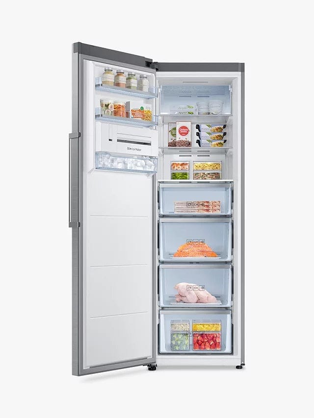 Samsung RZ32M71207F Tall Freezer with All Around Cooling, 315L, Refined Steel - Atlantic Electrics - 39478387114207 