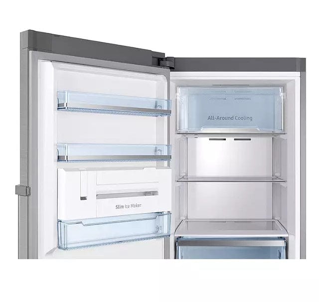 Samsung RZ32M71207F Tall Freezer with All Around Cooling, 315L, Refined Steel - Atlantic Electrics - 39478387146975 