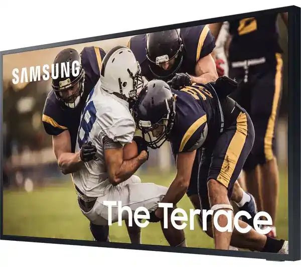 Samsung The Terrace QE65LST7TG 65 inch Outdoor 4K Ultra HD HDR Smart QLED TV - Titan Black - Atlantic Electrics