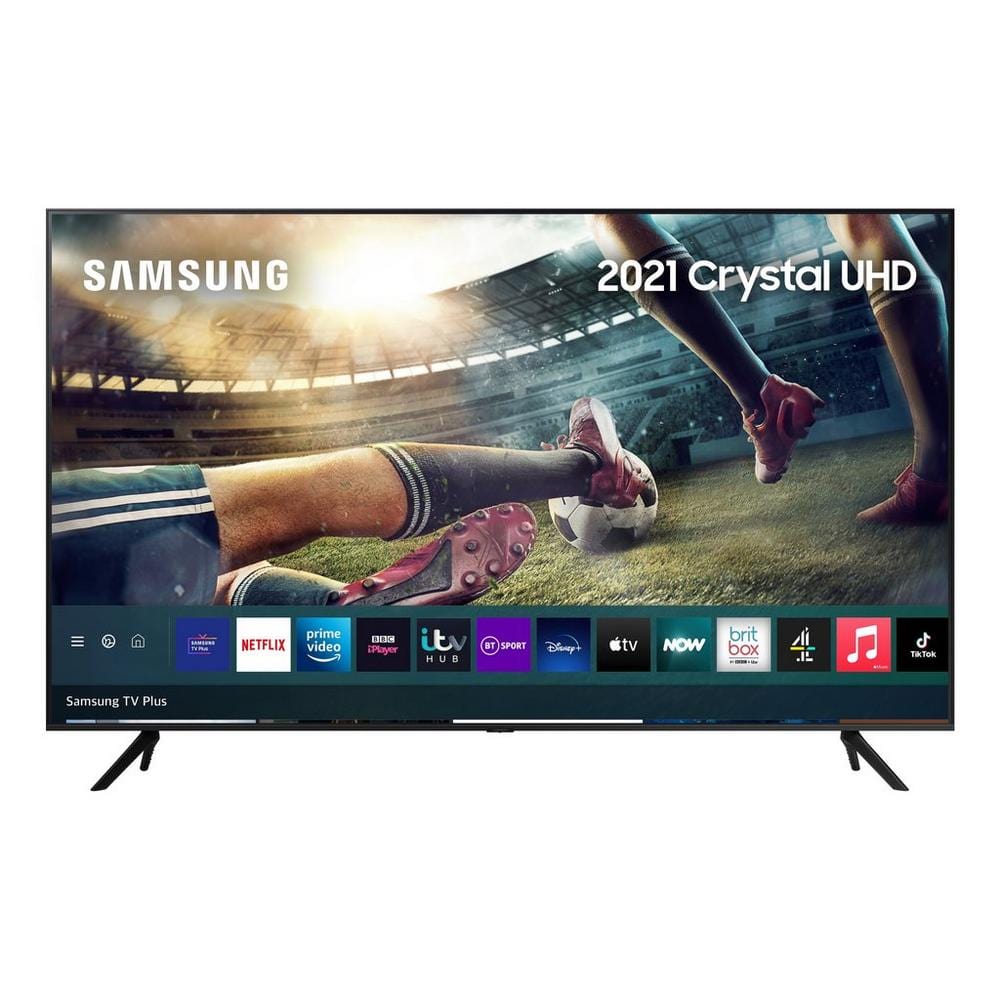 Samsung UE85AU7100KXXU 85" 4K UHD HDR Smart TV HDR powered by HDR10+ with Adaptive Sound and Boundless Screen | Atlantic Electrics - 39478395830495 
