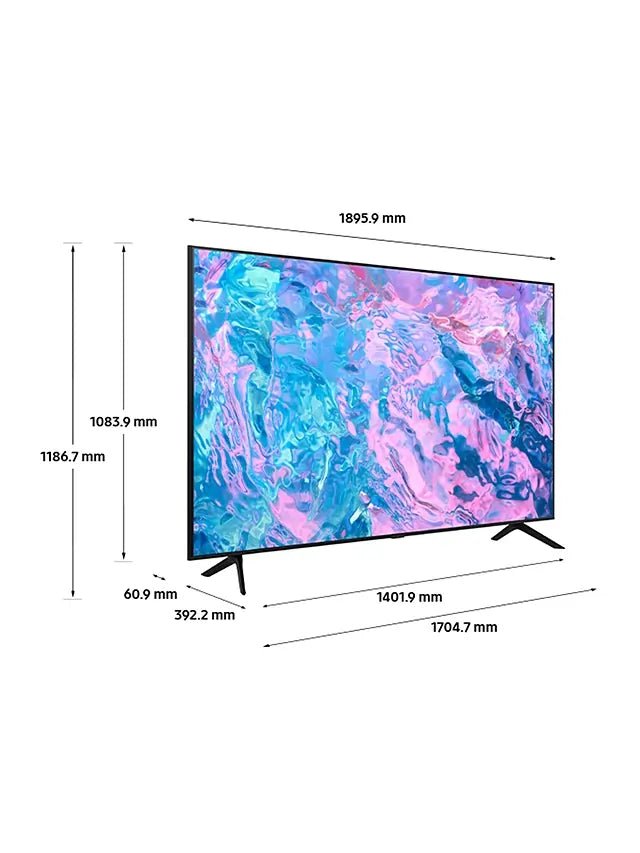 Samsung UE85CU7100KXXU UHD 4K HDR TV - Black | Atlantic Electrics