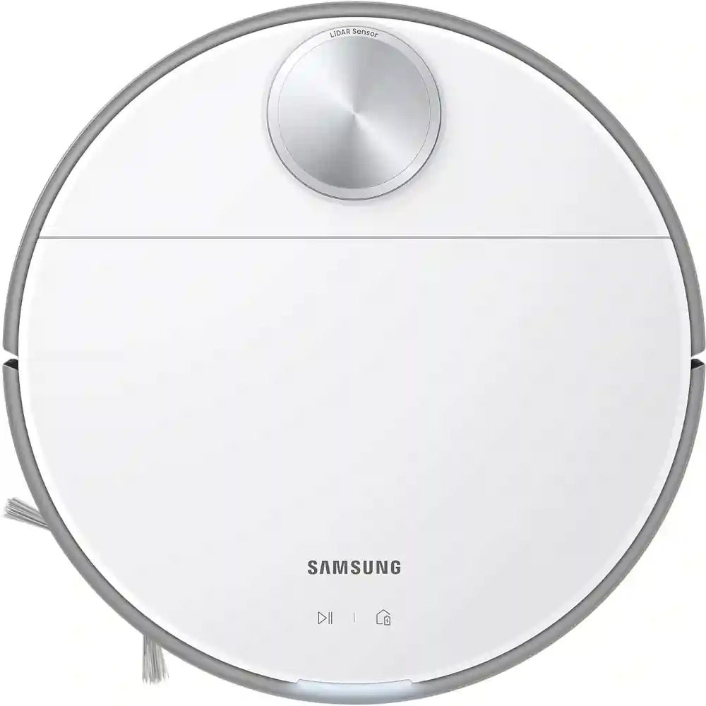 Samsung VR30T85513WEU Jet Botâ„¢+ Robot Vacuum Cleane - 90 Minutes Run Time - Misty White - Atlantic Electrics - 40492854640863 