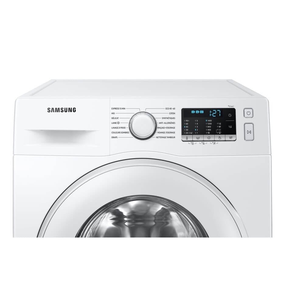 Samsung WW80TA046TE 8kg 1400 Spin Washing Machine with EcoBubble White | Atlantic Electrics - 39478400188639 