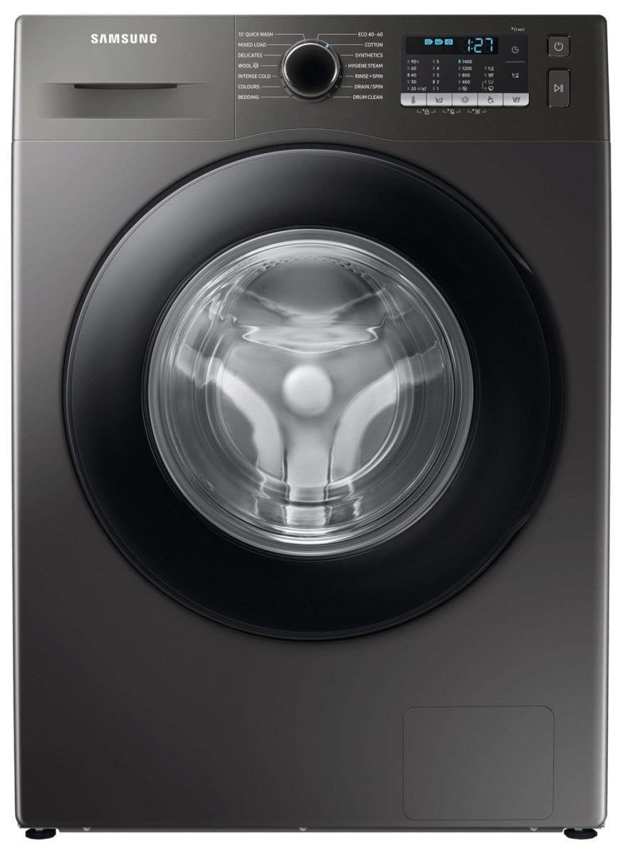 Samsung WW90TA046AN 9kg 1400rpm Washing Machine with EcoBubble - Graphite - Atlantic Electrics - 39478397665503 