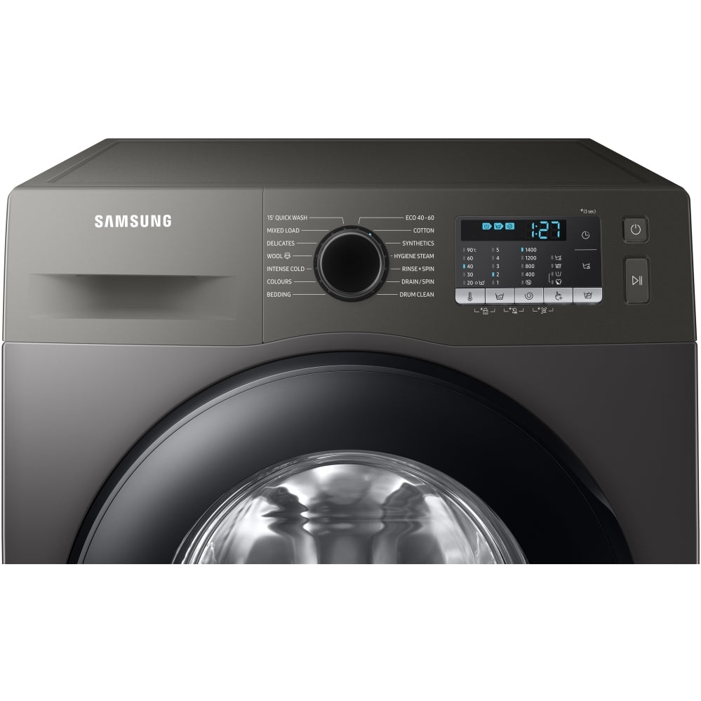 Samsung WW90TA046AN Washing Machine with EcoBubble 9kg 1400rpm - Graphite - Atlantic Electrics - 40758164226271 