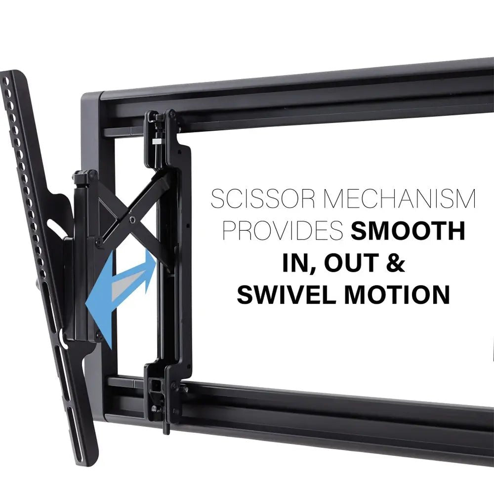 Sanus VLT7B2 42-90 inch Tilt and Swivel TV Bracket Black | Atlantic Electrics - 40157548511455 