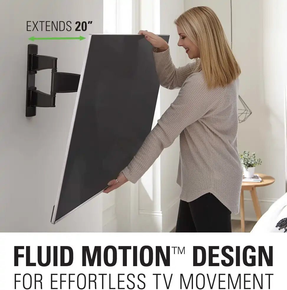 Sanus VMF720B2 Premium Full Motion TV Wall Mount for 32"-55" TVs | Atlantic Electrics