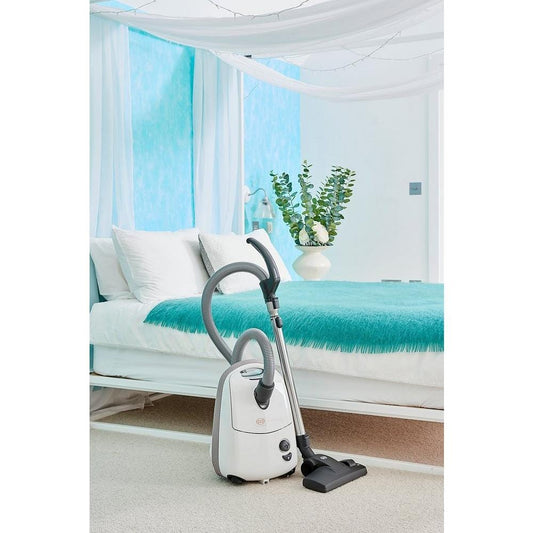Sebo 92621CI Airbelt E1 Arctic Cylinder Vacuum Cleaner White | Atlantic Electrics