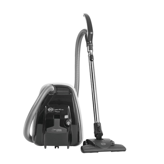 Sebo 92662GB Airbelt K1 Pro ePower Bagged Cylinder Vacuum Cleaner - Dark Grey | Atlantic Electrics