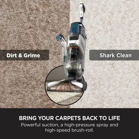 Shark EX200UK CarpetXpert Deep Carpet Cleaner with Built-In StainStriker - Rotator White | Atlantic Electrics