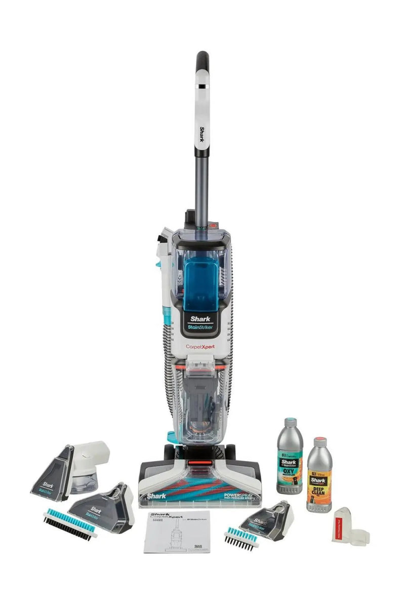 Shark EX200UK CarpetXpert Deep Carpet Cleaner with Built-In StainStriker - Rotator White | Atlantic Electrics
