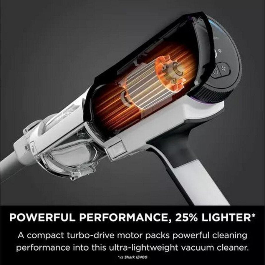 Shark IW1511UK Shark Detect Pro Cordless Vacuum Cleaner - 60 Minutes Run Time - White/Brass | Atlantic Electrics - 41576614396127 