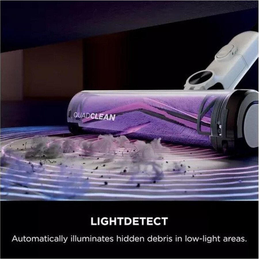 Shark IW1511UK Shark Detect Pro Cordless Vacuum Cleaner - 60 Minutes Run Time - White/Brass | Atlantic Electrics - 41576614363359 
