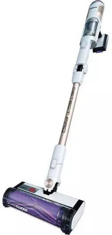 Shark IW3611UKT Detect Pro Auto-Empty System Pet Cordless Vacuum Cleaner, White/Brass | Atlantic Electrics - 41595853635807 