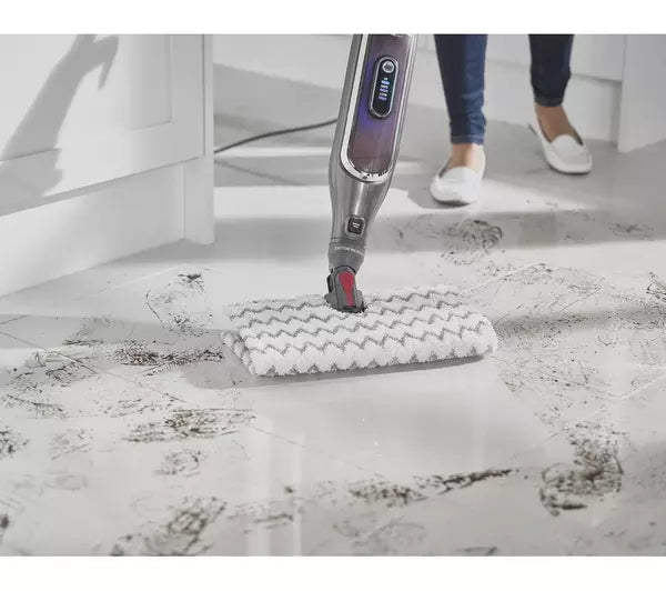 Shark S6003UK Klik n Flip Automatic Steam Pocket Mop - Grey | Atlantic Electrics