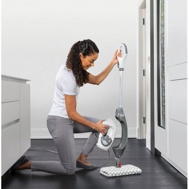 Shark S6005UK Floor & Handheld Steam Cleaner Shark Steel Grey/Bordeaux | Atlantic Electrics