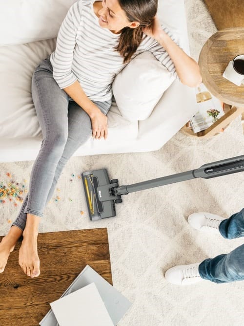Shark WV361UK WandVac 2-in-1 Cordless Handheld Vacuum Cleaner with Anti Hair Wrap [Single Battery] - Steel Grey | Atlantic Electrics