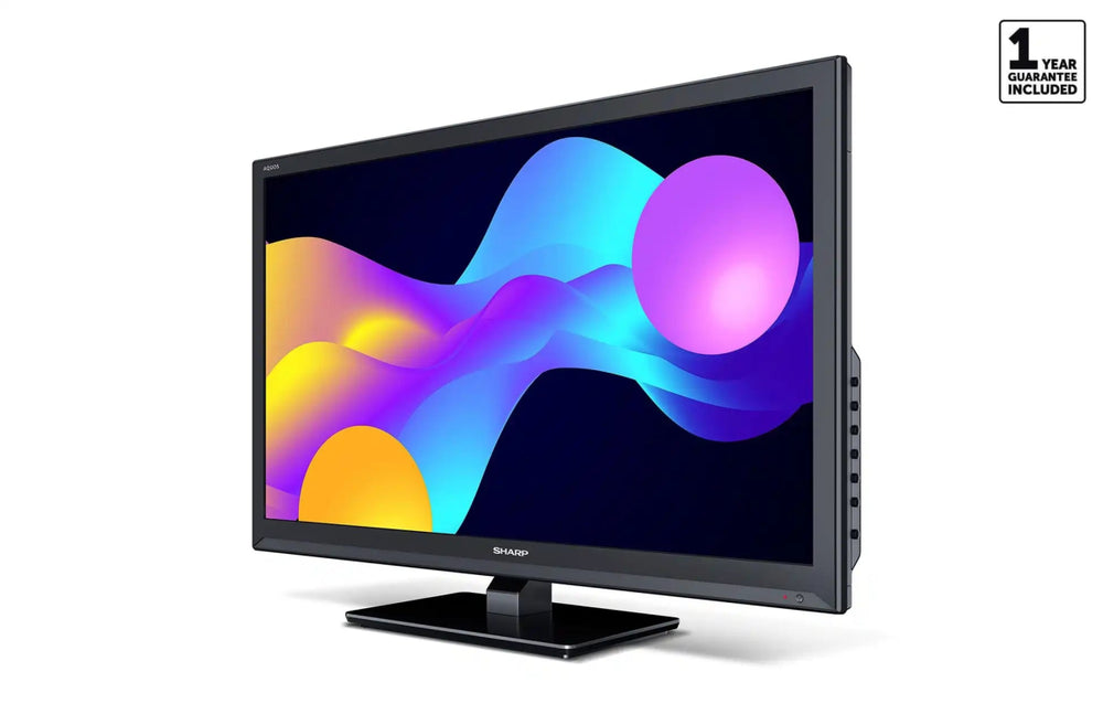 Sharp 1TC24EE3KC2FB 24 inch Smart LED TV HD Ready Freeview Play | Atlantic Electrics - 40314611368159 